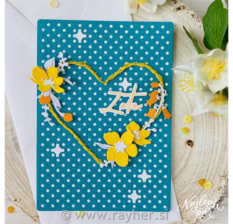 Cutting die Happy Birthday Slovene