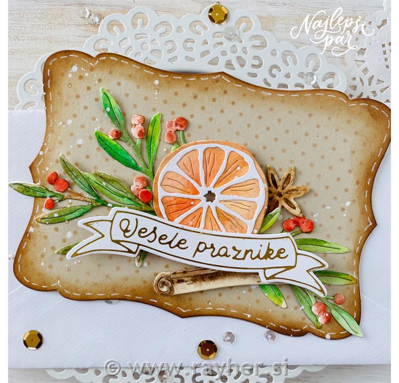 Cutting die Happy Birthday Slovene