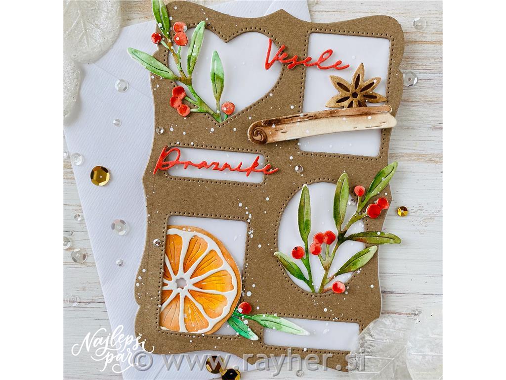 Cutting die Happy Birthday Slovene