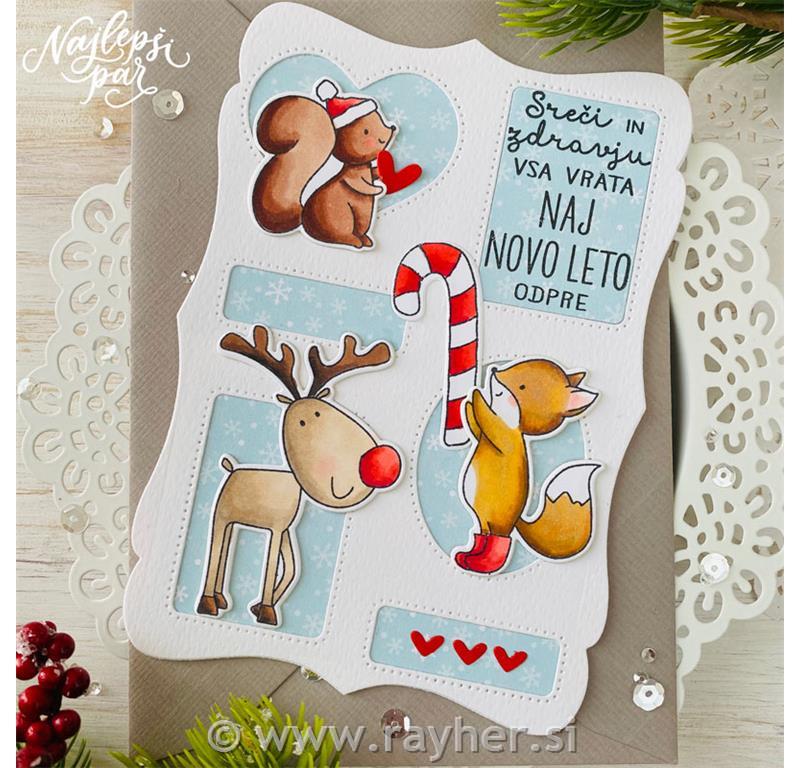 Cutting die Happy Birthday Slovene