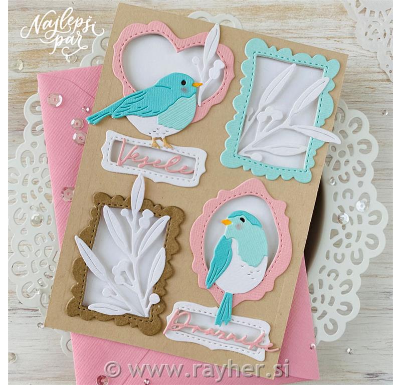 Cutting die Happy Birthday Slovene