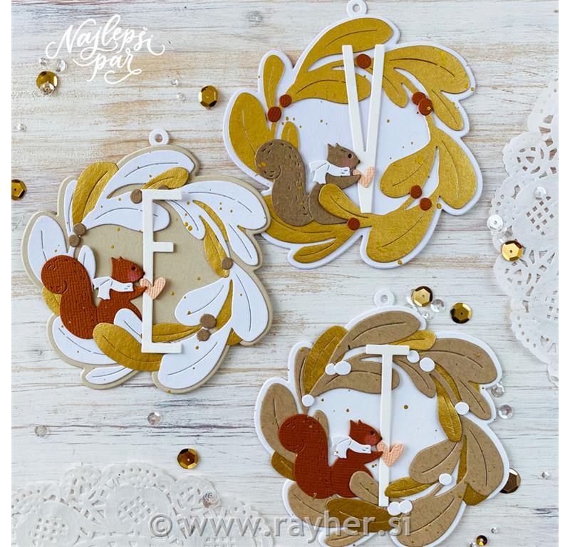 Rezalne šablone Venček