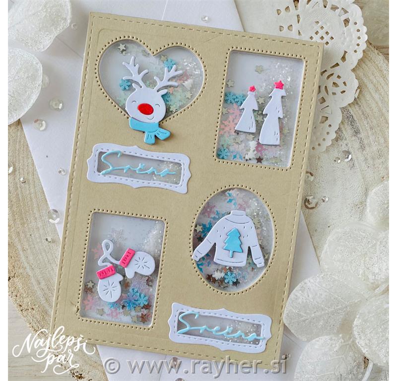 Cutting die Happy Birthday Slovene