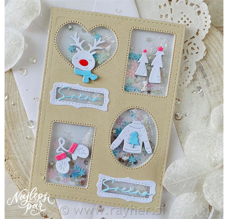 Rezalne šablone Elegantni prazniki