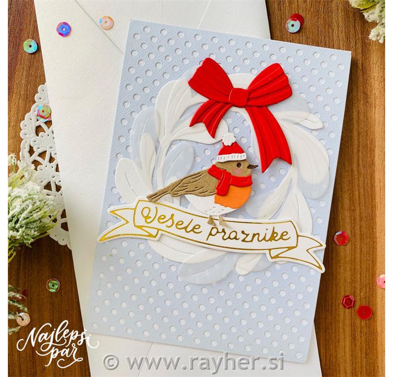 Rezalne šablone Srečno in zdravo s folijo