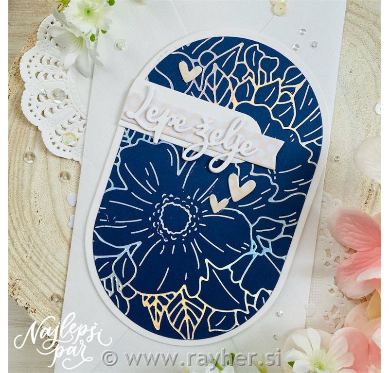 Folija Cvetoče ozadje