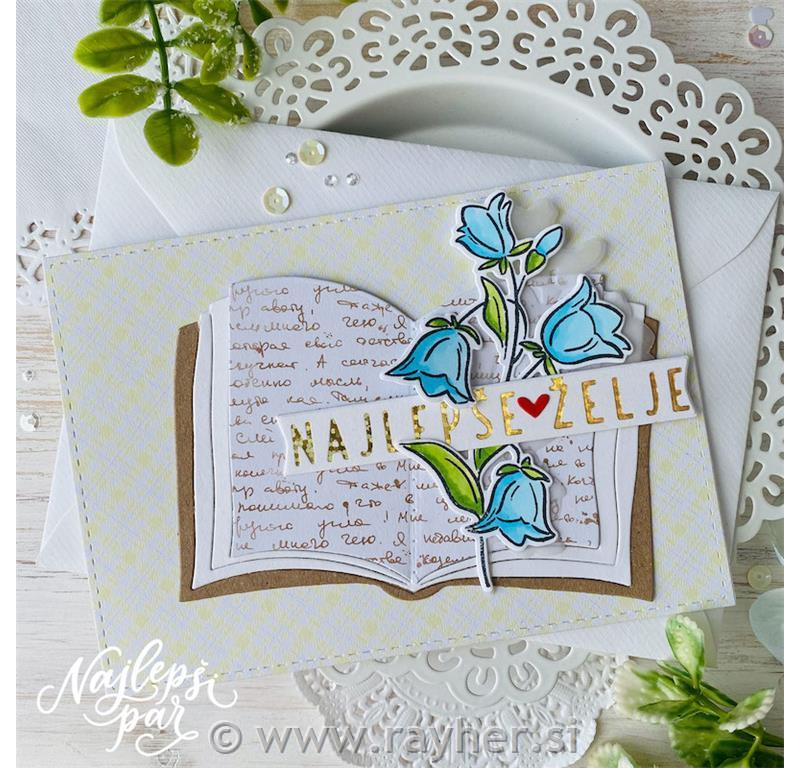 Rezalne šablone Cvetoča pomlad