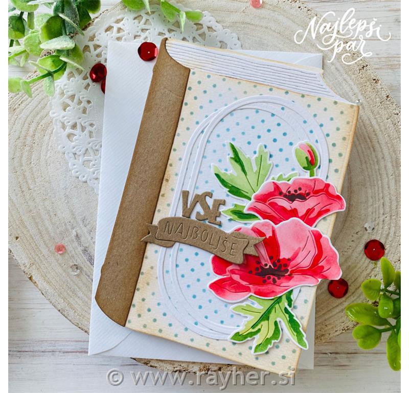 Cutting die Happy Birthday Slovene