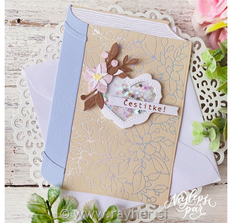 Rezalna šablona Mini božične zvezde