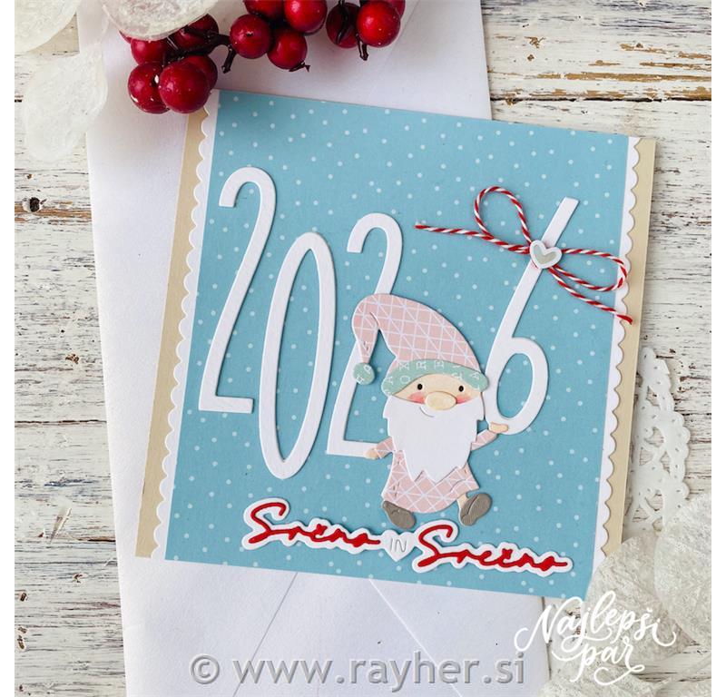 Rezalna šablona Visoke številke