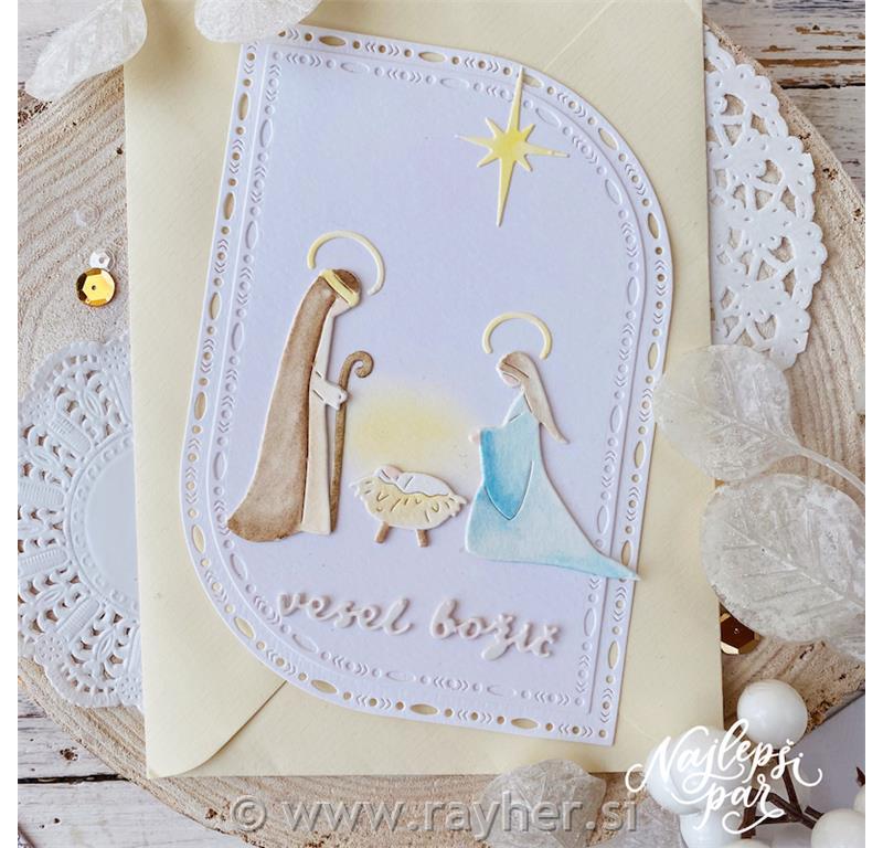 Rezalna šablona Sveta družina