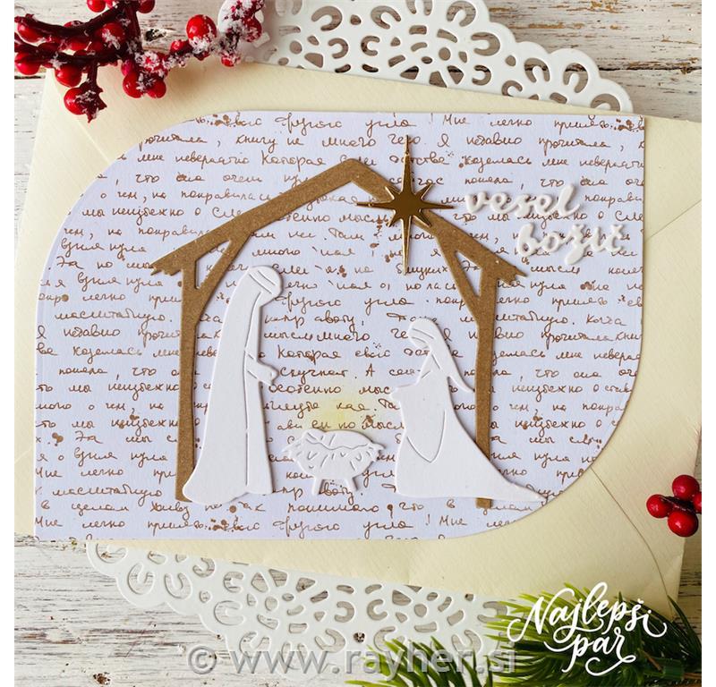 Rezalna šablona Sveta družina