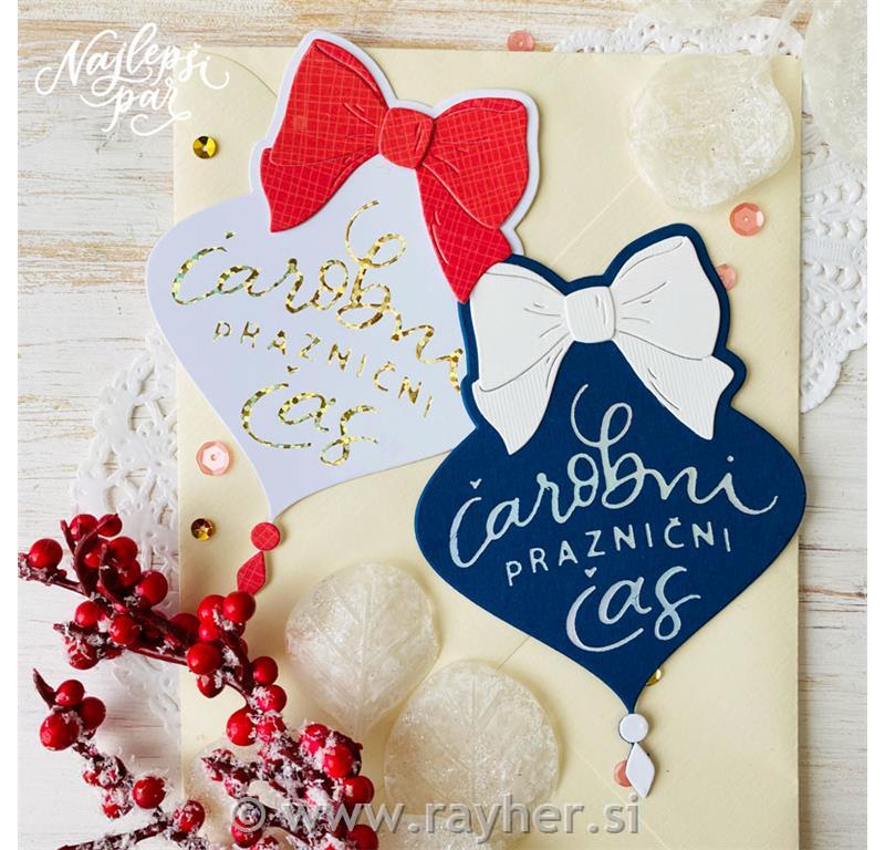 Hot foil in šablona Čarobni čas