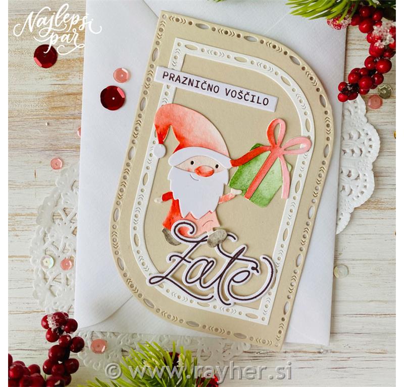 Rezalna šablona Pošiljam ti...