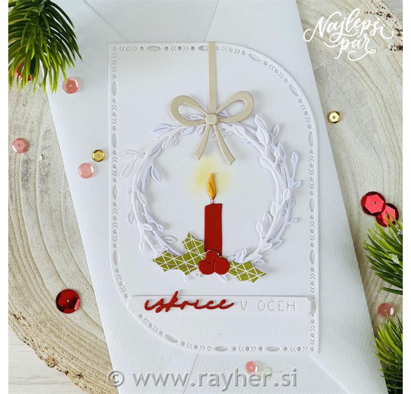 Rezalna šablona Srčna pošta dodatki