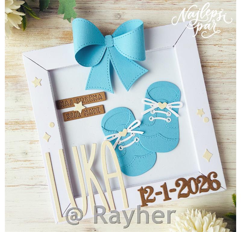 Rezalna šablona Tri pentlje