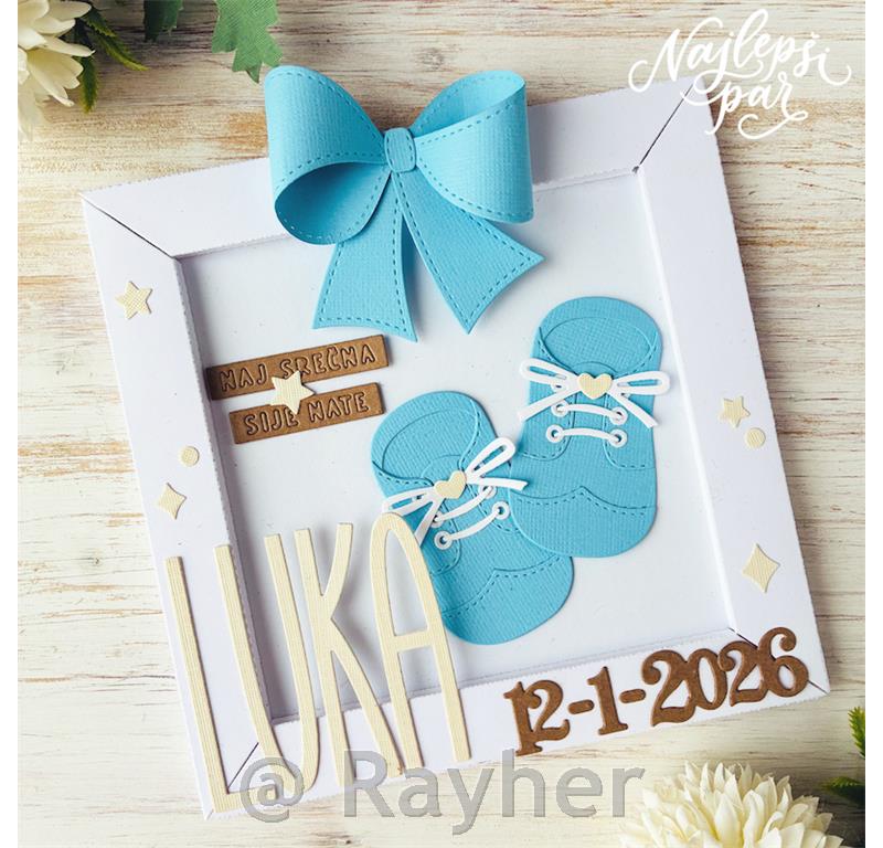 Rezalna šablona Okvir 3D