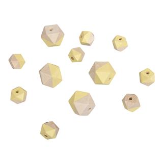 Lesene perle Diamond, banana, 4 dimenzije