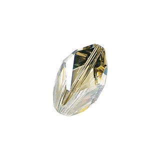Swarvoski kristal Cubist perla, zlata senca, 16x10 mm, 1 kom