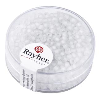 Perle "Arktika", okrogle, bele, 2,6 mm o, 17 g