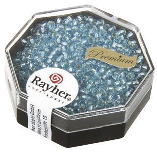 Perle Premium Miyuki, 2,2 mm o, aquamarine, 12g, s srebrno s