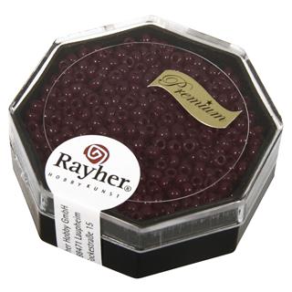 Perle Premium Miyuki, 2,2 mm o, kostanjeve, rdeče, 12g