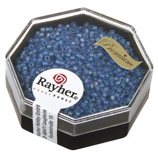 Perle Delica Miyuki, 1,6 mm o, mavrične , azur.modre, 6g, p