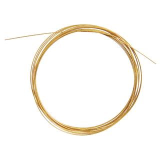 Žica za nakit, 0,4 mm, brez niklja,zlata, 2 m, povlečena s p