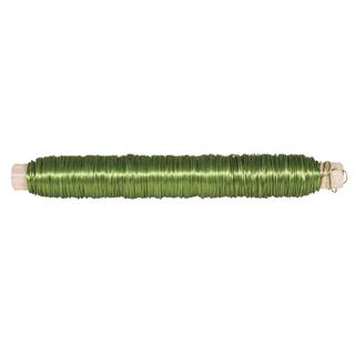 Žica cvetičarska, 0.55mm, zelena, 100g
