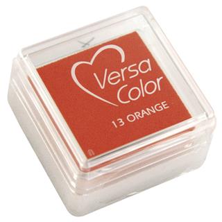Blazinica za žige "Versacolor", oranžna, 2,5x2,5 cm