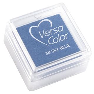 Blazinica za žige "Versacolor", nebesno modra, 2,5x2,5 cm