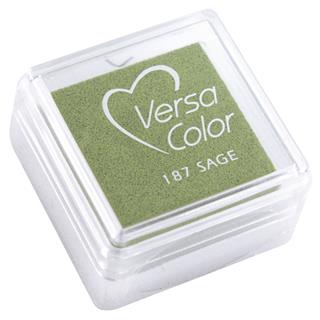 Blazinica za žige "Versacolor", mint zelena, 2,5x2,5 cm
