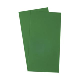 Voščena folija za dekoracijo, 20x10 cm, zelena, 2 kom.