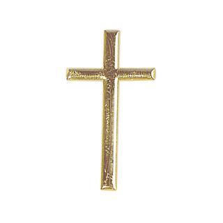 Voščeni motiv: Križ, 40 mm, zlat, 1 kom.