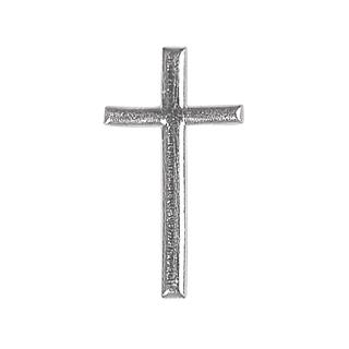 Voščeni motiv: Križ, 40 mm, srebrn, 1 kom.