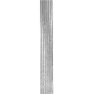 Voščeni trakovi za dekoracijo, srebrni, 20 cm, 3 mm, 13 kom.