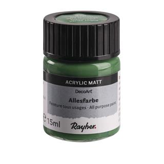 Akrilna barva, listnato zelena, 15 ml