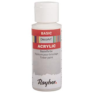 Akrilna barva "Acrylic", alabaster bela, 59 ml