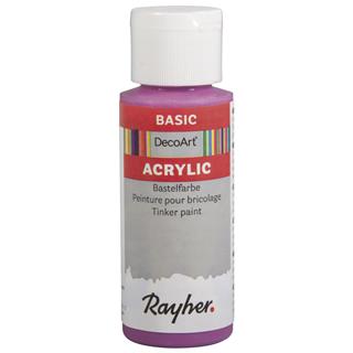 Akrilna barva "Acrylic", kričeče roza, 59 ml