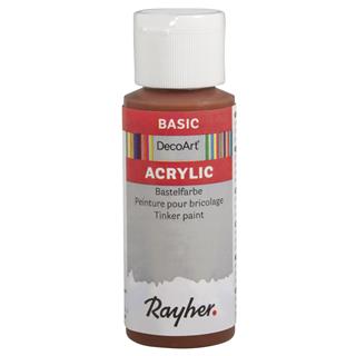 Akrilna barva "Acrylic", čokolada, 59 ml