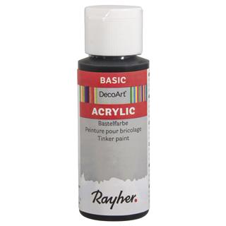 Akrilna barva "Acrylic", črna, 59 ml