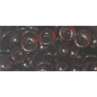 Kapljice plastične, temno rdeče, o 6 mm, 90g