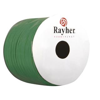 Vrvica papirna z žico, temno zelena, 2 mm, navoj 25 m
