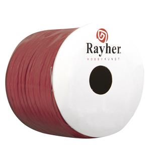 Vrvica papirna z žico, rdeča, 2 mm, navoj 25 m