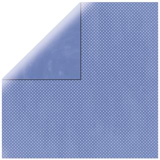Scrapbooking papir Double dot, vijolična, 30.5x30.5cm, 190g
