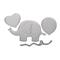 Rezalne šablone TinaB: Baby Slonček, 2,1-8,5cm, set 4