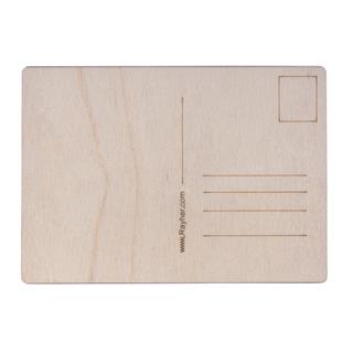 Lesena razglednica, natur, 14.8x10.5x0.3cm, 2 kosa