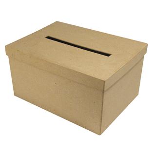 Škatla iz papirne mase z utorom, 30x21x15cm