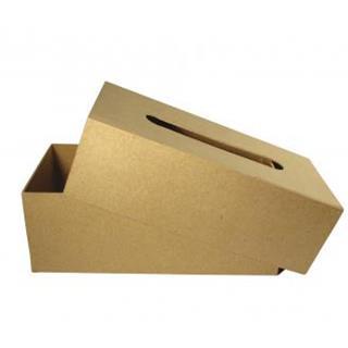 škatla iz papirne mase za robčke , 23.5x12x8cm