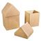 Škatli, hišici iz papirne mase: 13.3x13.3x23cm + 11.5x11.5x2